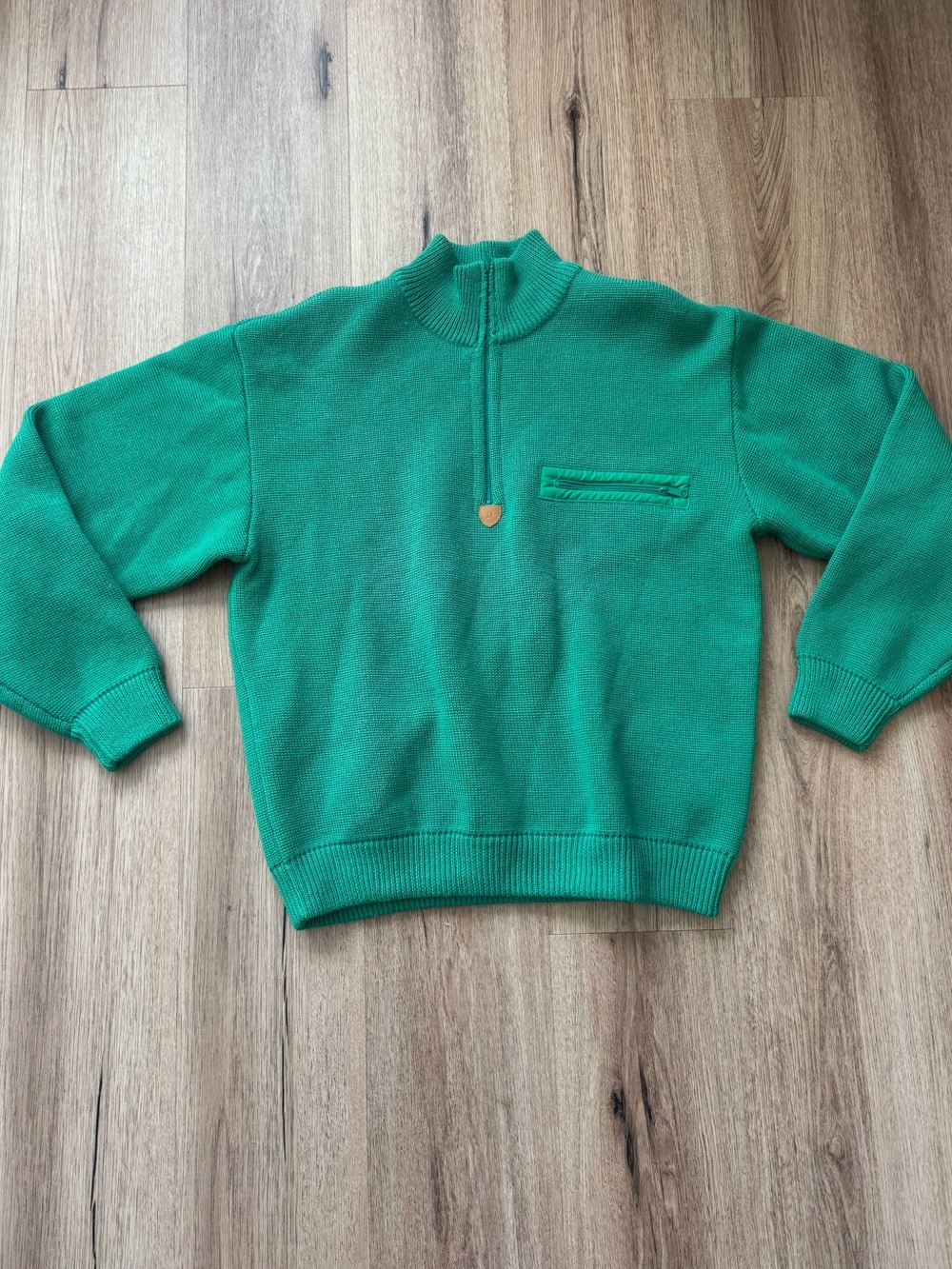 vintage 1990s Patagonia half-zip Alpinist sweater 100% wool